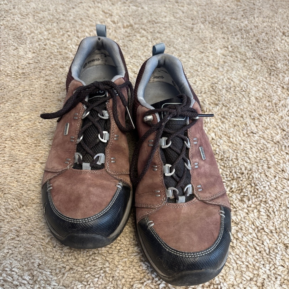 AHNU Teva Event Waterproof Brown Vibram Hiking Shoes Women's 9.5
